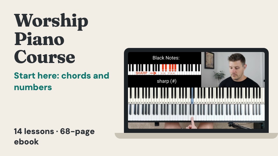 Worship Piano Course
